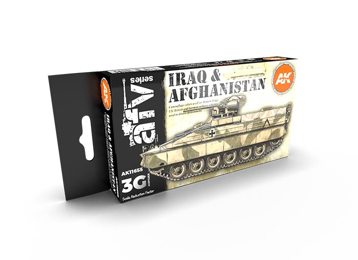 AFV Series Iraq & Afghanistan 3rd Generation Acrylic Paint Set