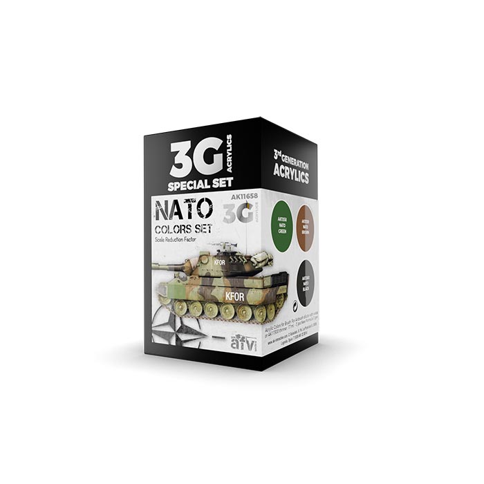 AFV Series NATO 3rd Generation Acrylic Paint Set