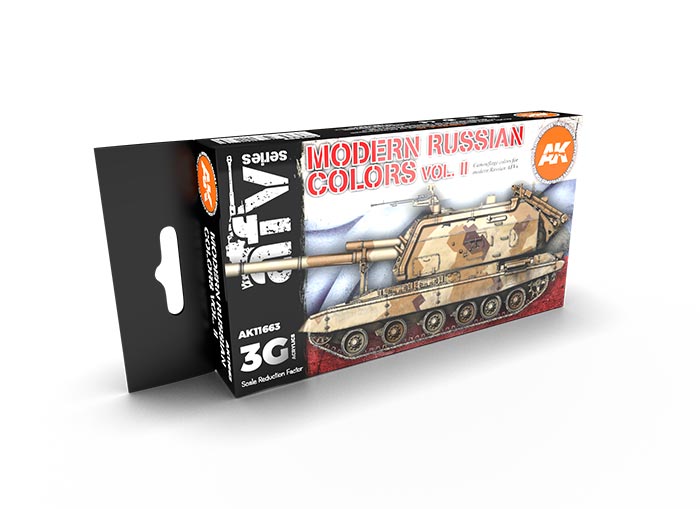 AFV Series Modern Russian Vol.2 3rd Generation Acrylic Paint Set