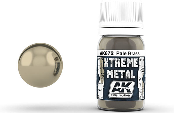 Xtreme Metal Pale Brass 30ml Bottle 