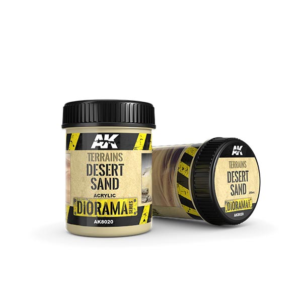 AK Interactive Diorama Series: Terrains Desert Sand 250 ml.