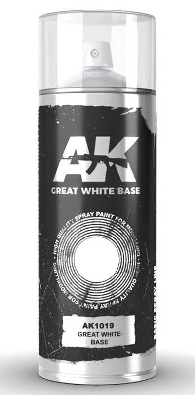 Great White Laquer Base 150ml Spray