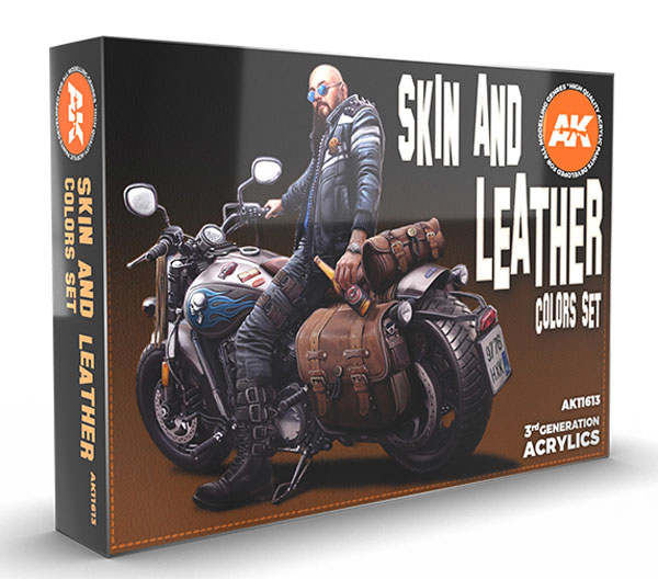 Skin and Leather 3rd Generation Acrylic Paint Set