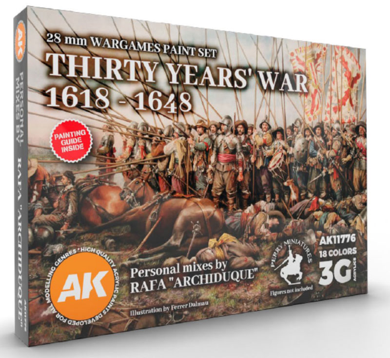 AK Interactive Series: Signature Set - Rafa Archiduque - Thirty Years War 1618-1648