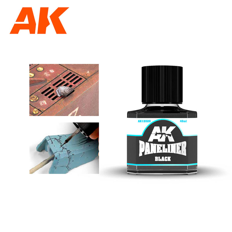 AK Interactive Black Paneliner