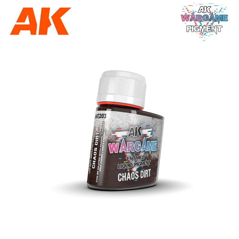 AK Interactive Enamel Liquid Pigments: Chaos Dirt