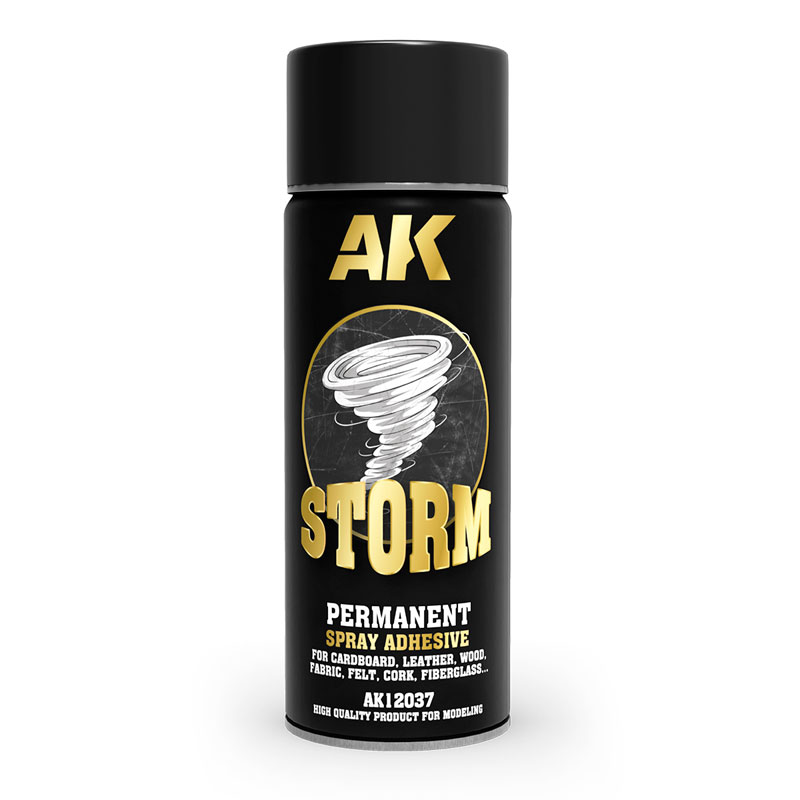 AK Interactive Storm 400ML Permanent Spray Adhesive