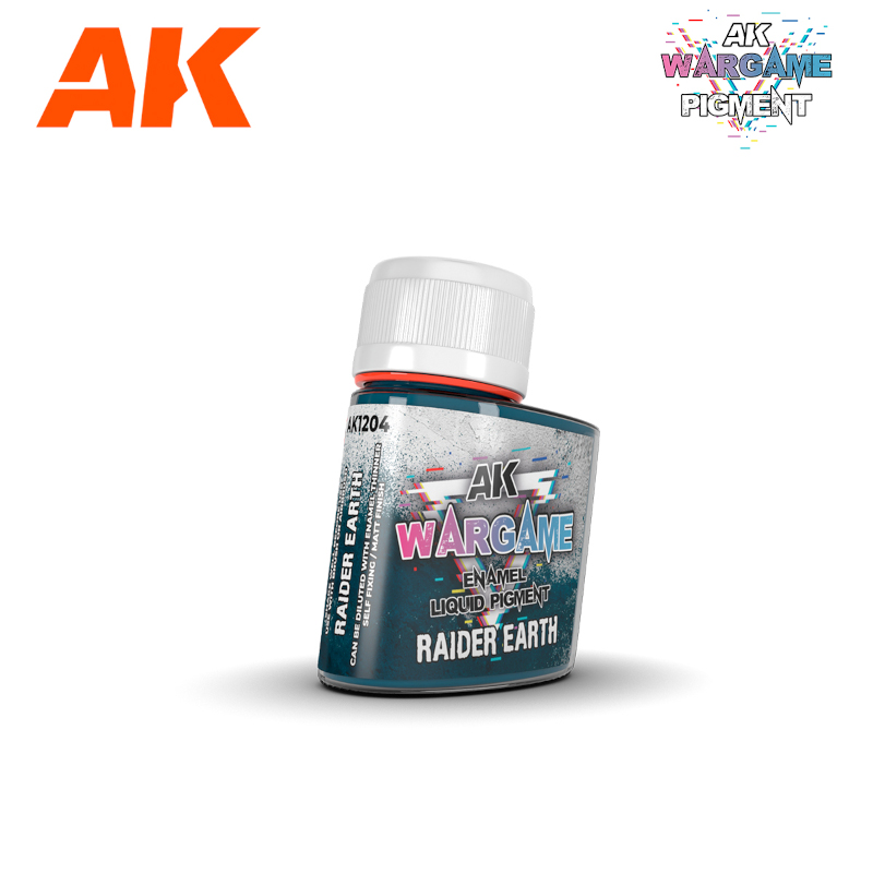 AK Interactive Wargame Enamel Liquid Pigments: Raider Earth