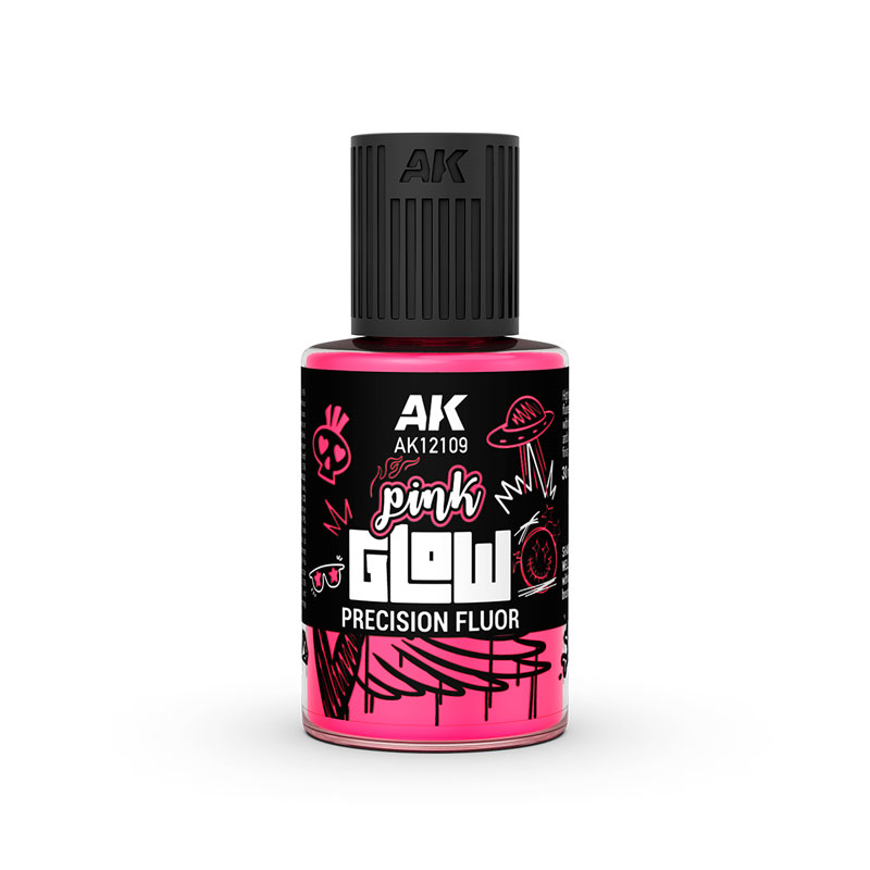 AK Interactive Glow Precision Flour - Pink