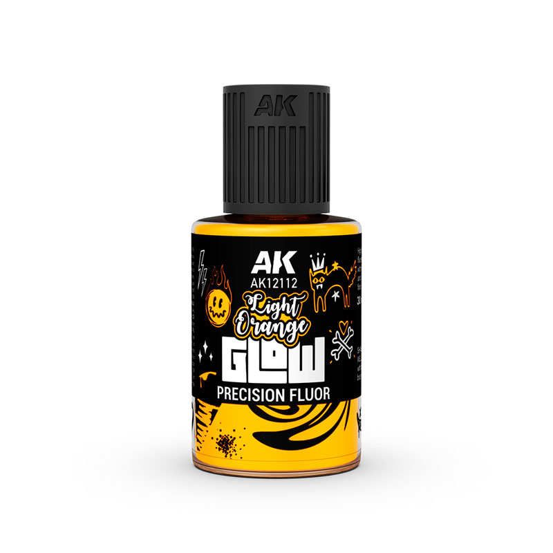AK Interactive Glow Precision Flour - Light Orange