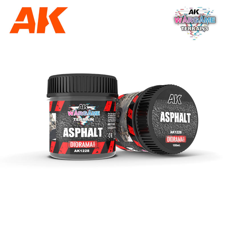 AK Interactive Diorama Series: Asphalt 100ml