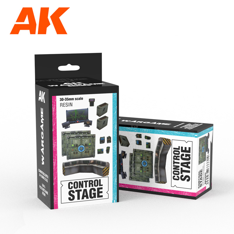 Control Stage - Scenography Wargame Set
