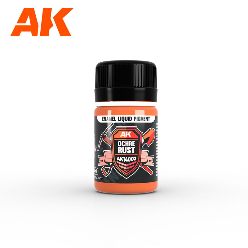 AK Interactive Ochre Rust Enamel Liquid Pigments