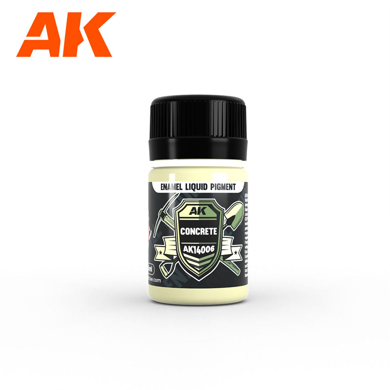 AK Interactive Concrete Enamel Liquid Pigments