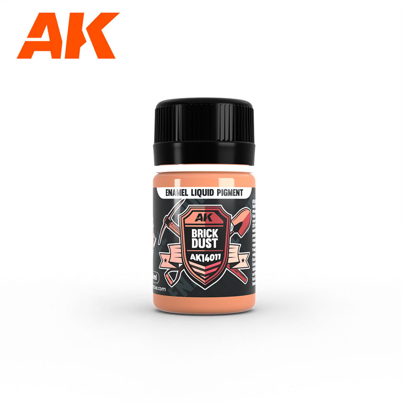 AK Interactive Brick Dust Enamel Liquid Pigments