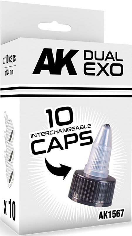 Dual Exo: Interchangeable Conical Shaped Caps