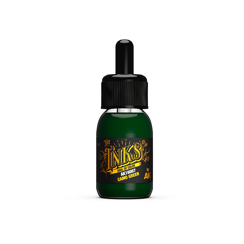 AK Interactive Inks - Camo Green