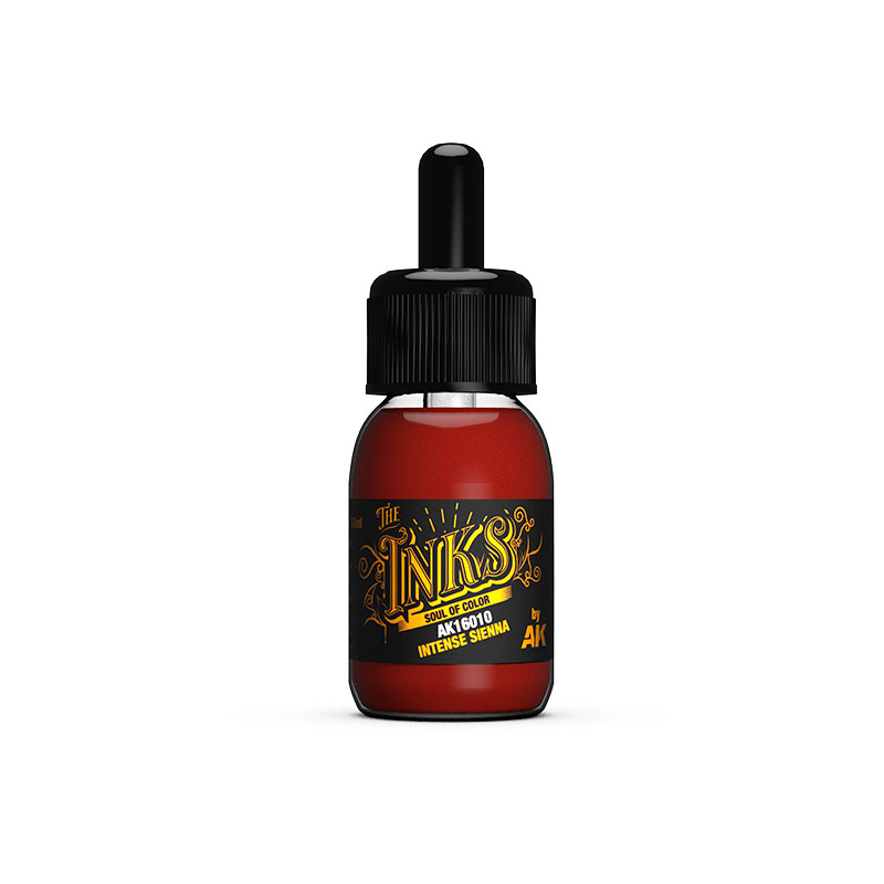AK Interactive Inks - Intense Sienna