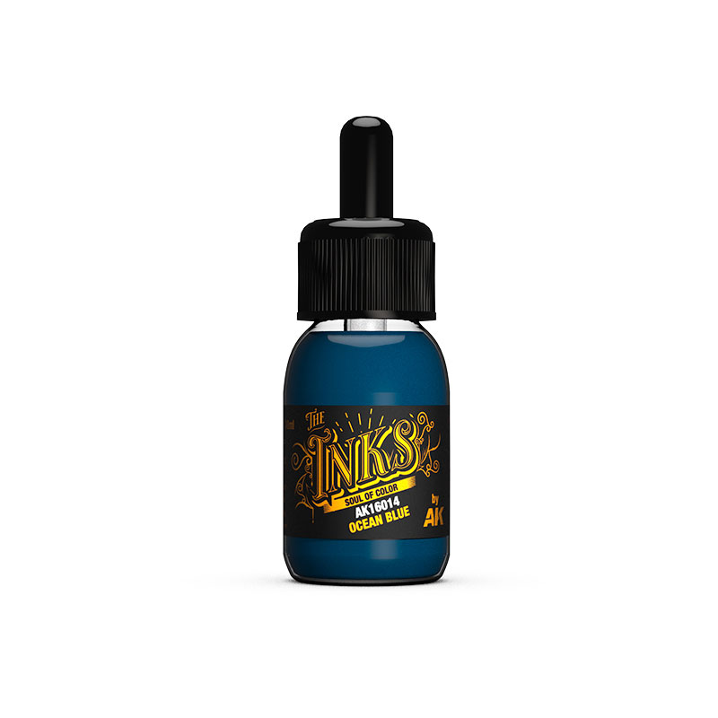 AK Interactive Inks - Ocean Blue