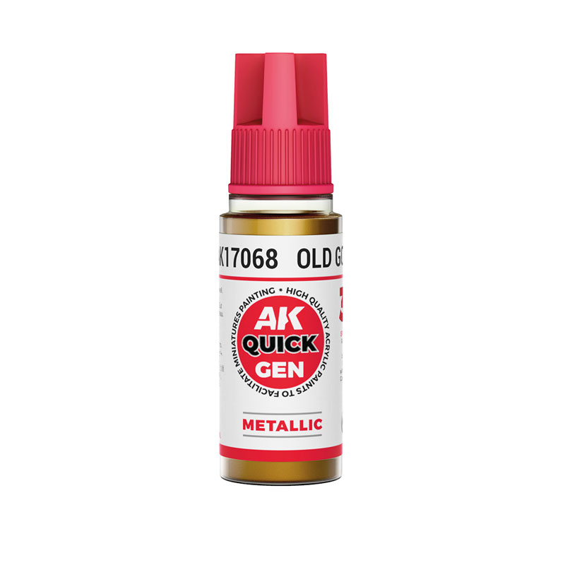 AK Interactive Old Gold Quick Gen Paint