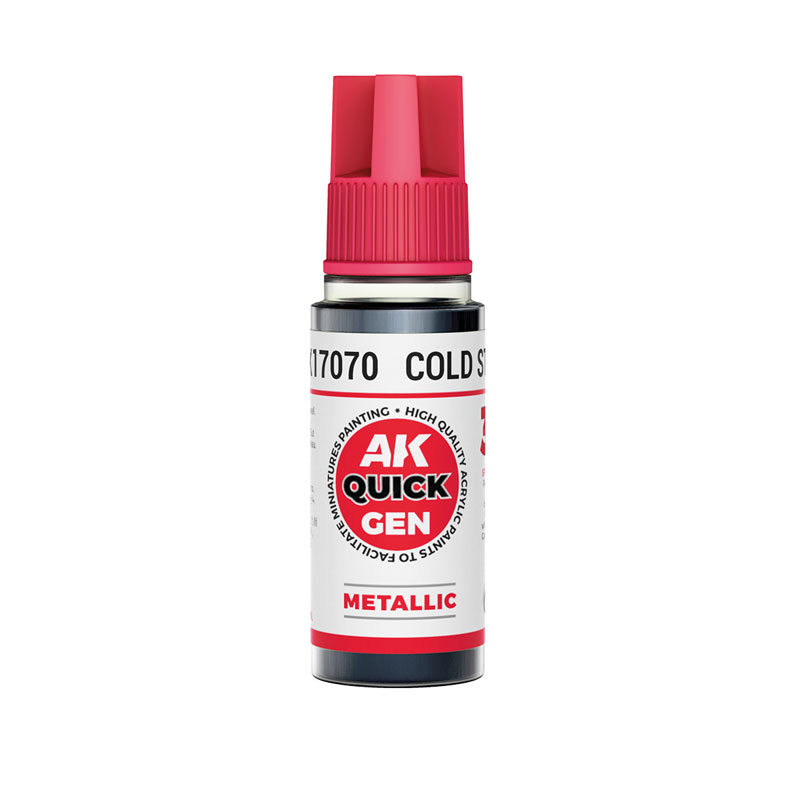 AK Interactive Cold Steel Quick Gen Paint