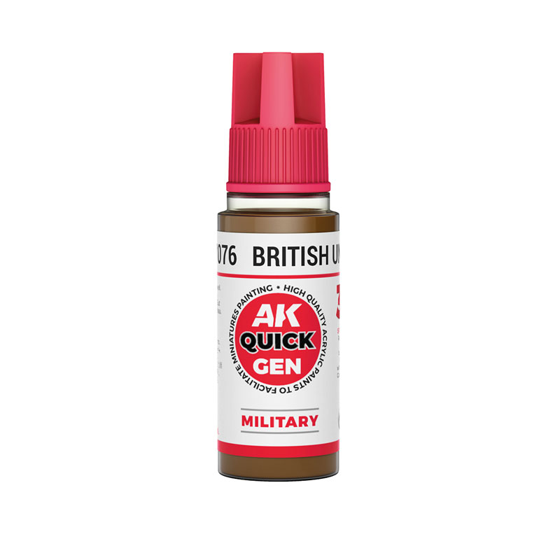 AK Interactive British Uniform Quick Gen Paint