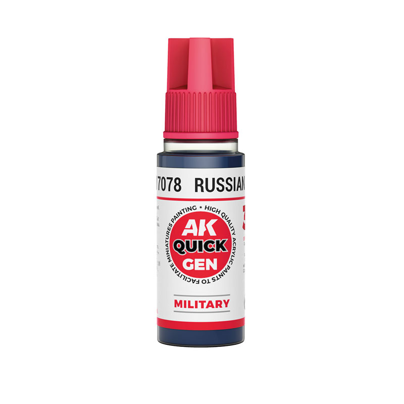 AK Interactive Russian Blue Quick Gen Paint