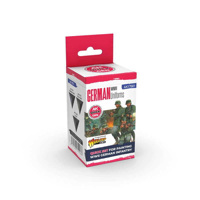 AK Interactive Quick Gen Paint German Uniforms set