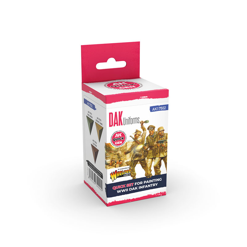AK Interactive Quick Gen Paint DAK Uniforms set