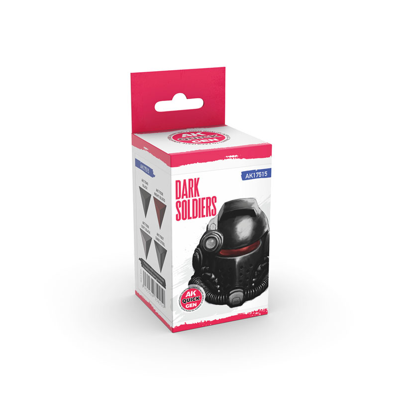 AK Interactive Quick Gen Paint Dark Soldiers set