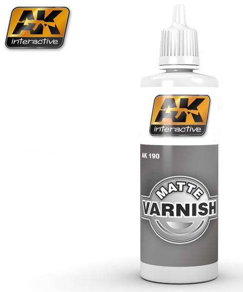 AK Interactive Matte Varnish 60ml Bottle