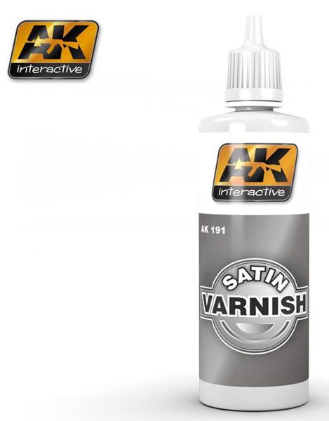 AK Interactive Satin Varnish 60ml Bottle