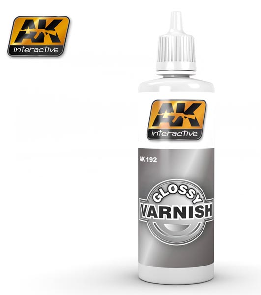 AK Interactive Glossy Varnish 60ml Bottle