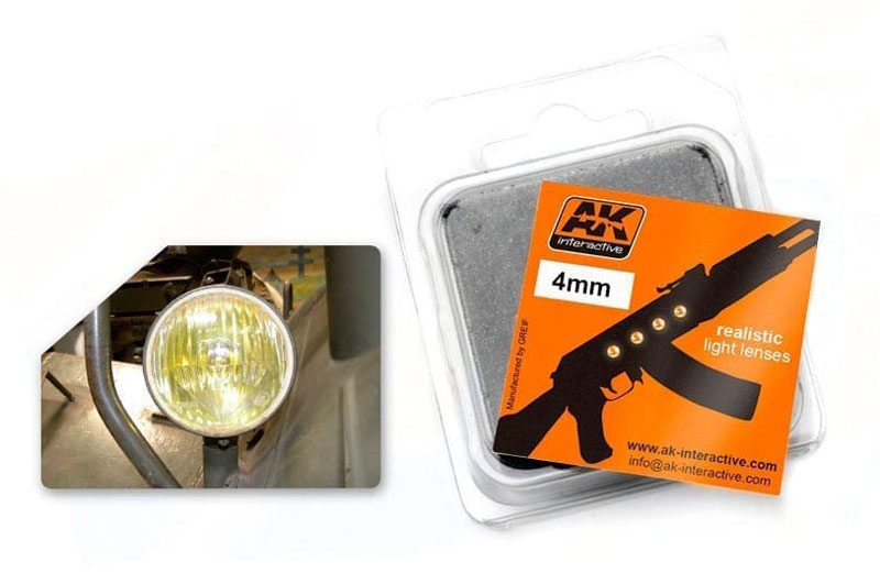 4mm Amber Light Lenses