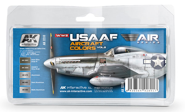 Air Series: WW2 USAAF Aircraft Colors Vol. 2 - ONLY 1 AVAILABLE AT THIS PRICE