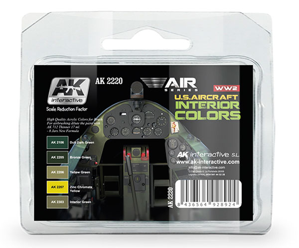 Air Series: WW2 U.S. Aircraft Interior Colors - ONLY 1 AVAILABLE AT THIS PRICE