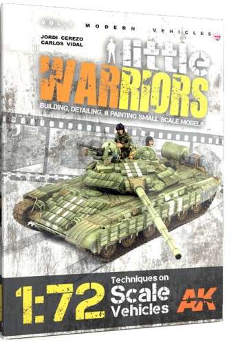 Little Warriors Vol.1: Modern Vehicles - Techniques on 1/72 Scale Vehicles Book
