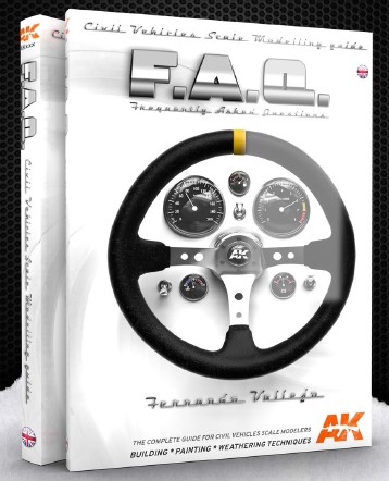 AK Interactive F. A. Q. Series: Civil Vehicles Scale Modeling Guide Book