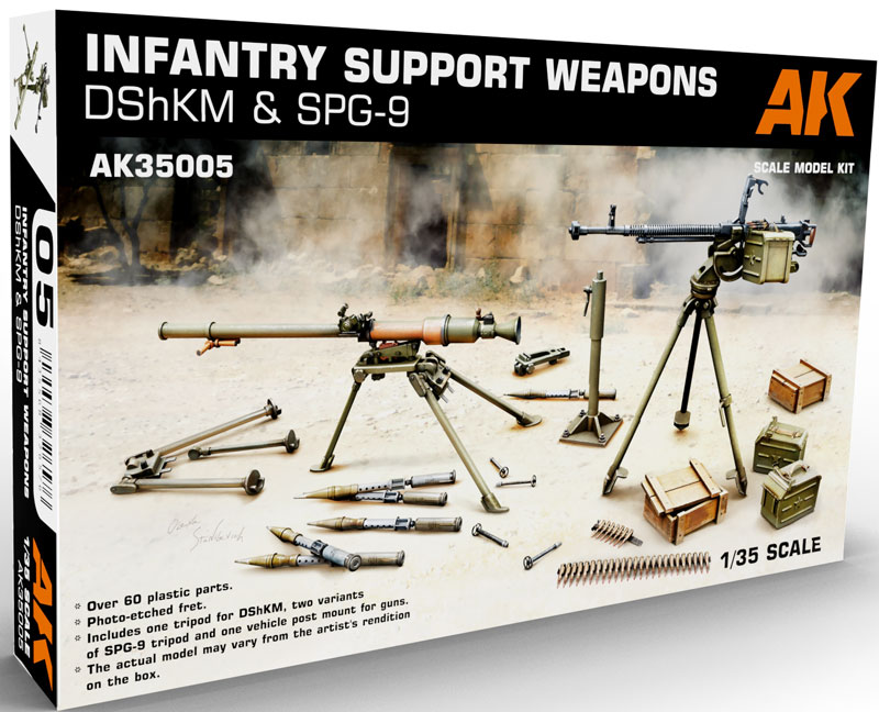 Infantry Support Weapons DSHKM & SPG-9