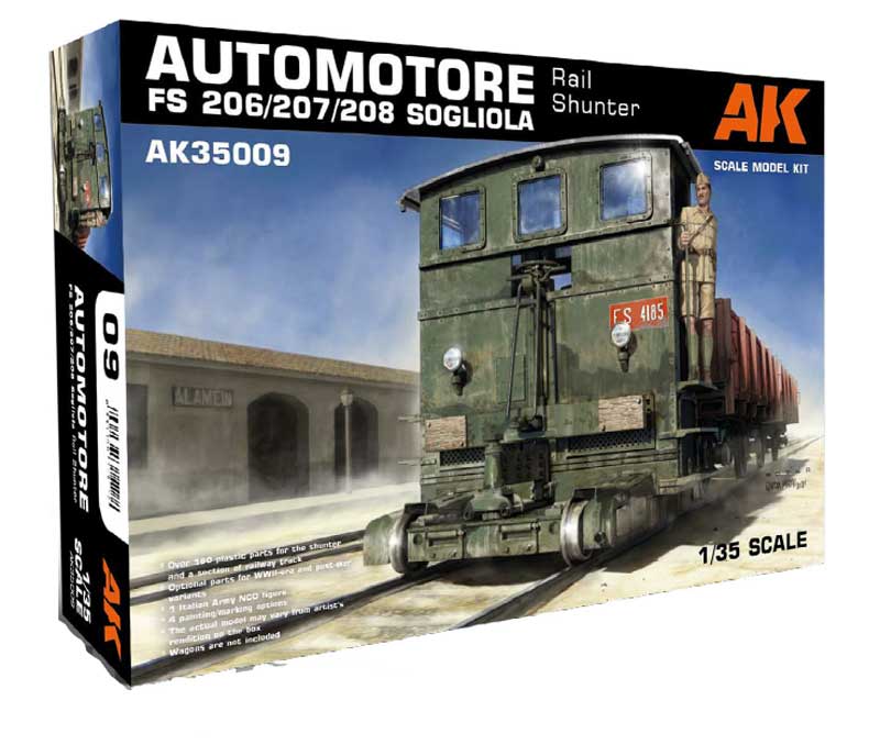 Automotore FS 206/207/208 Sogliola Rail Shunter