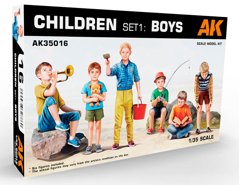 AK Interactive Children Set 1: Boys