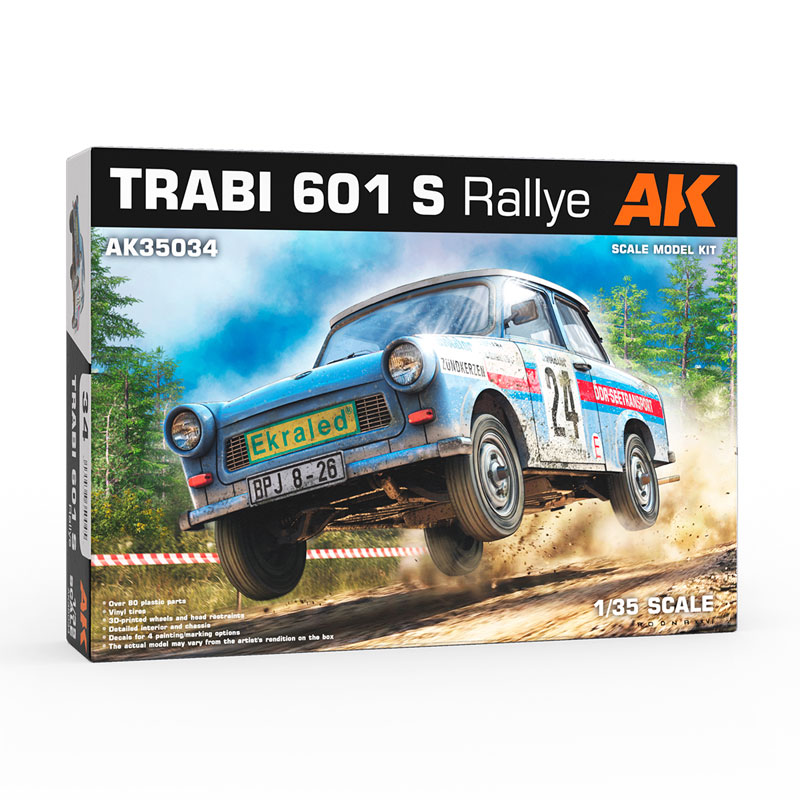 AK Interactive Trabant 601 S Rallye