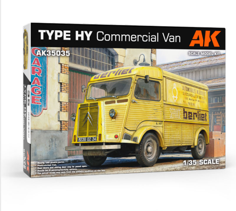 AK Interactive Type HY Commercial Van