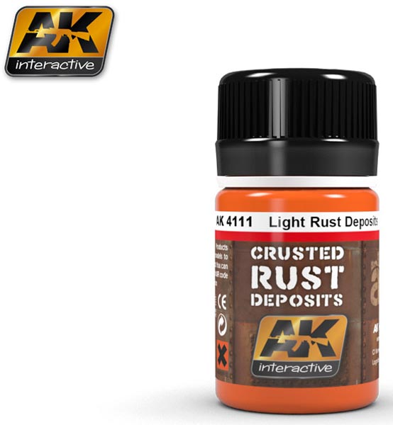AK Interactive Crusted Light Rust Deposits Enamel Paint