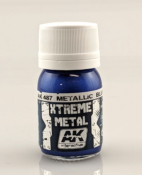 Xtreme Metal Metallic Blue Paint 30ml Bottle