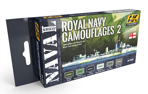 Naval Series: Royal Navy Camouflages 2 Set