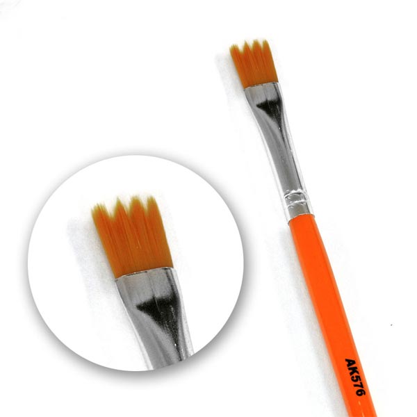 Saw Shape Weathering Brush