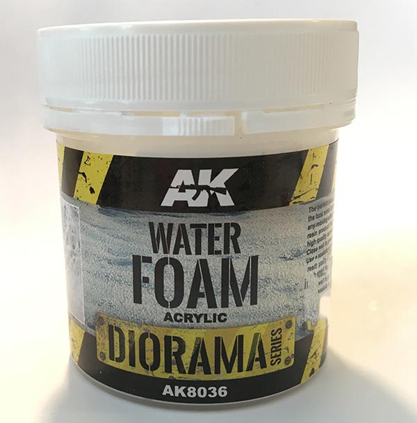AK Interactive Water Foam 100ml (Acrylic) Diorama Effects