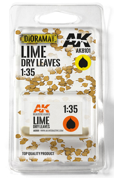 Diorama Series: Lime Dry Leaves