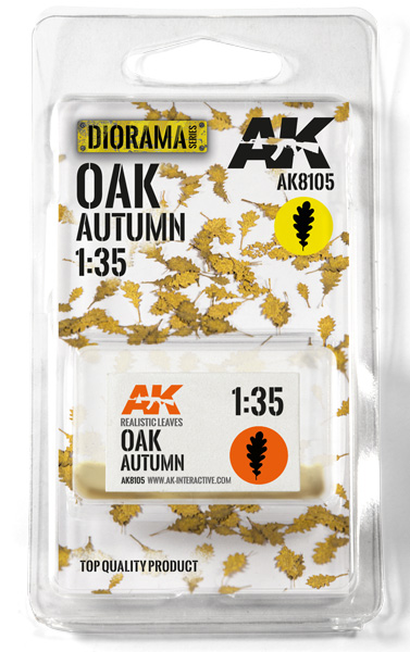 Diorama Series: Oak Autumn Leaves